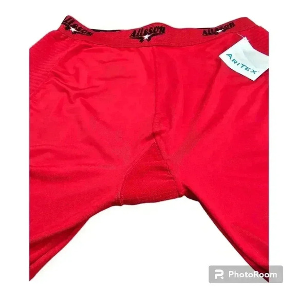 Alleson Sliding Shorts Womans Softball Red Style# DASLPW XL or 2 XL - Picture 3 of 8
